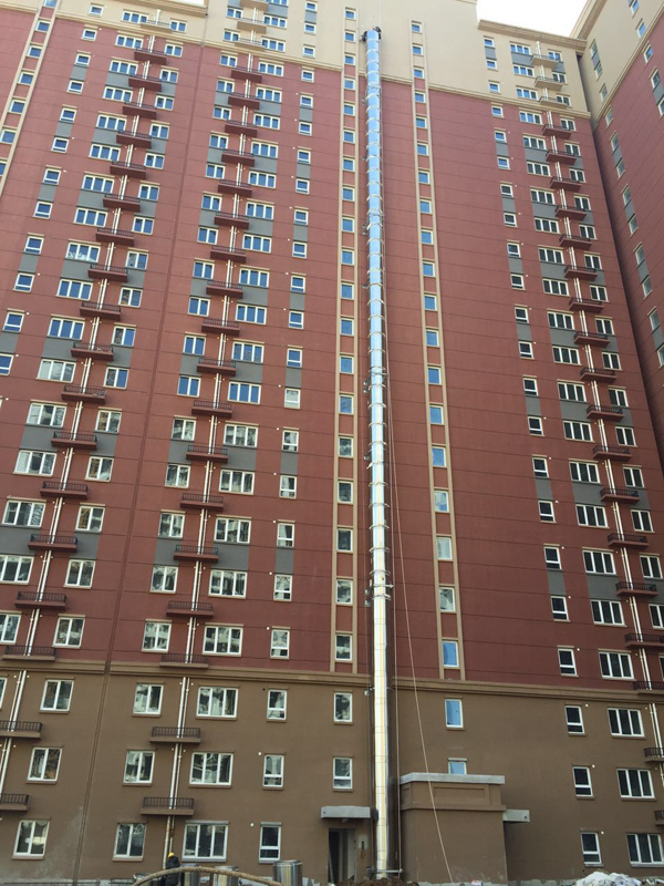 北京理工大學(xué)不銹鋼煙囪安裝