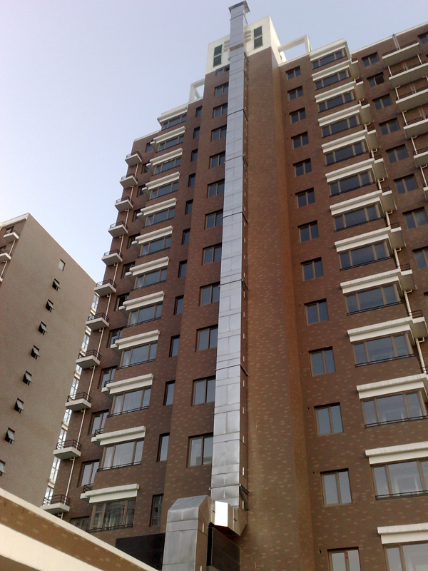 深圳萬(wàn)達(dá)不銹鋼煙囪安裝